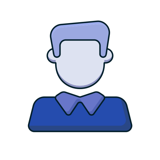 직원 Generic Blue icon