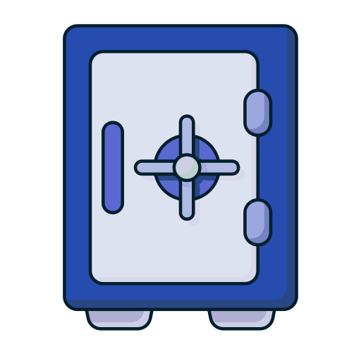 skrzynka depozytowa Generic Blue ikona