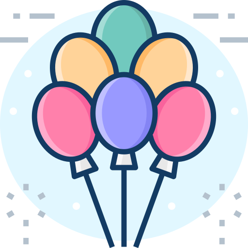 Balloon SBTS2018 Lineal Color icon