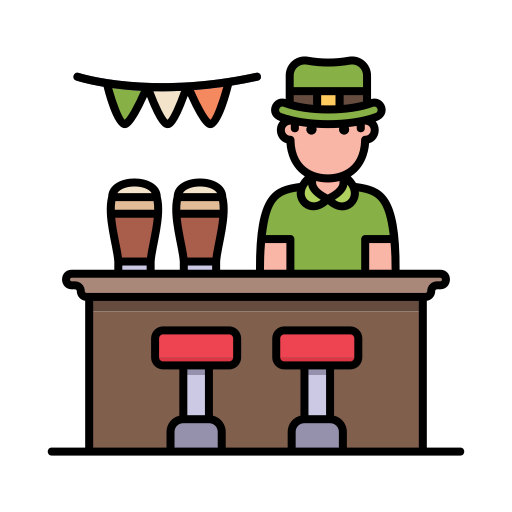 Barman Generic Outline Color icon