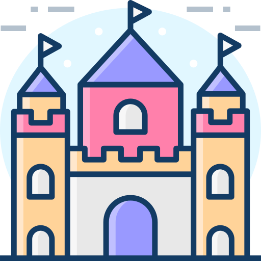 kasteel SBTS2018 Lineal Color icoon
