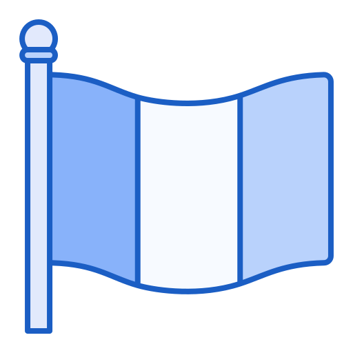 国旗 Generic Blue icon