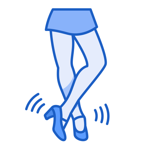 아일랜드 댄스 Generic Blue icon