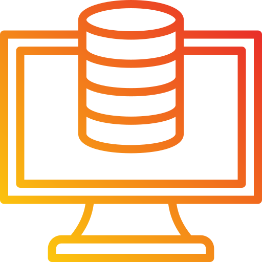 gestione del database Generic Gradient icona