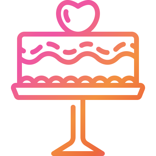 Cake Generic Gradient icon