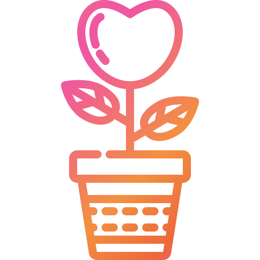 planta de amor Generic Gradient icono