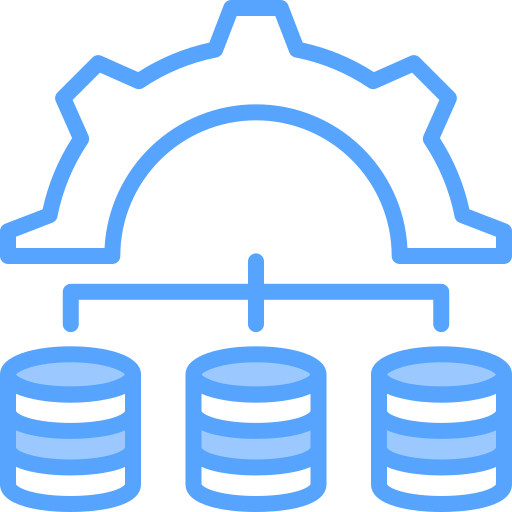 zarządzania bazami danych Generic Blue ikona