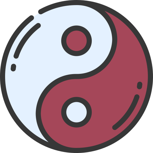 ying yang Juicy Fish Soft-fill ikona