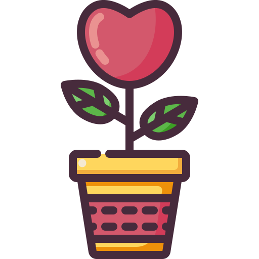 사랑의 식물 Generic Outline Color icon