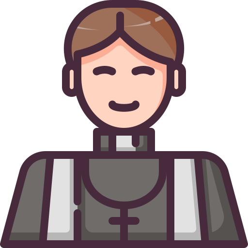 pastor Generic Outline Color icon