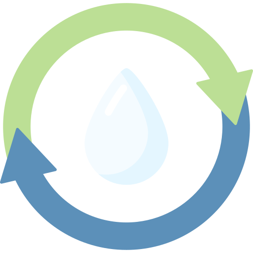 reciclar agua Special Flat icono
