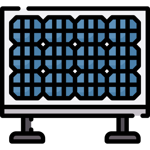 pannello solare Special Lineal color icona