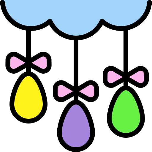 jajka Generic Outline Color ikona