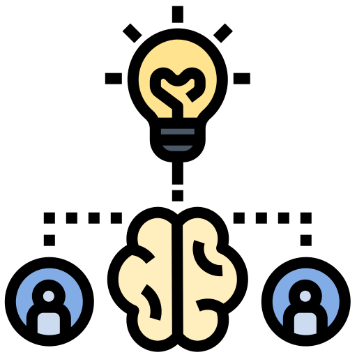 brainstorming Noomtah Lineal color icon