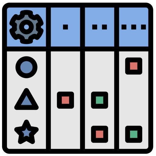 kanban Noomtah Lineal color icon