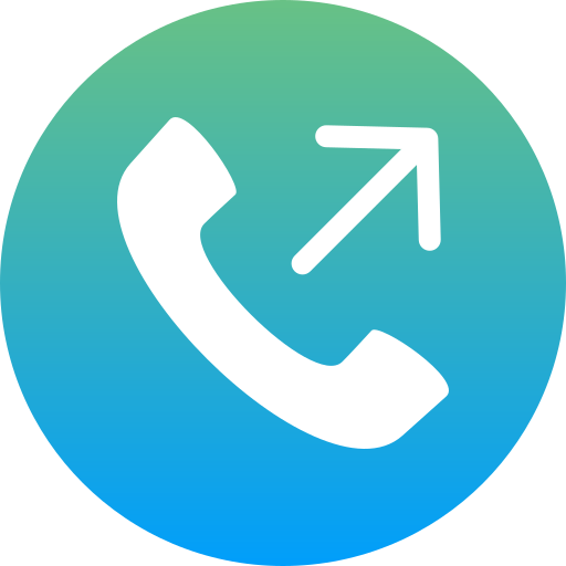Outgoing call Generic Flat Gradient icon