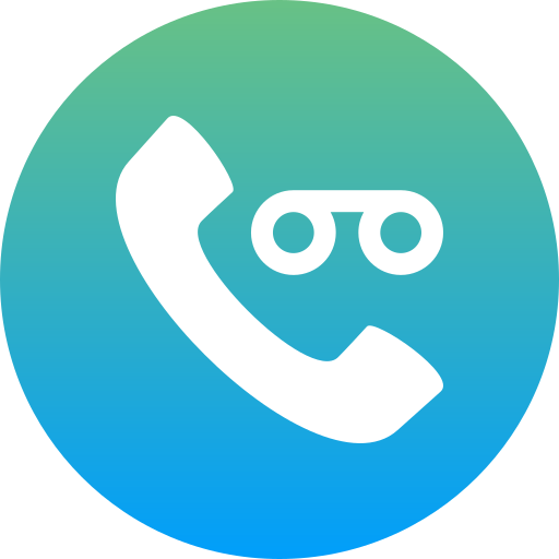 voicemail Generic Flat Gradient icon