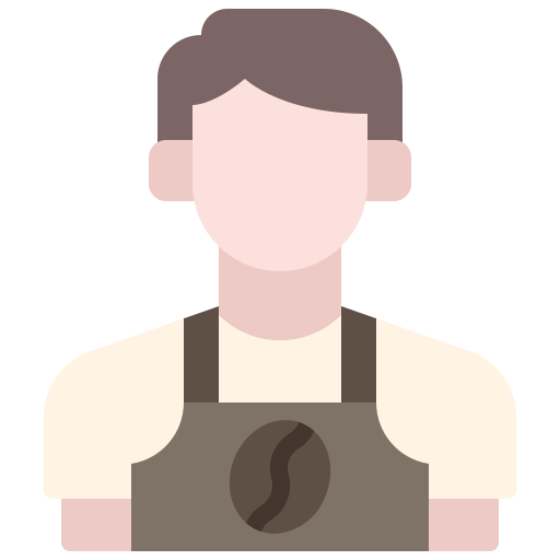 barista Generic Flat icoon