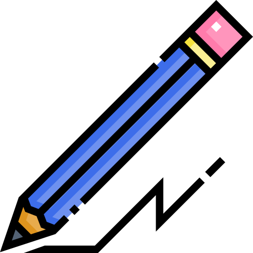 Pencil Detailed Straight Lineal color icon