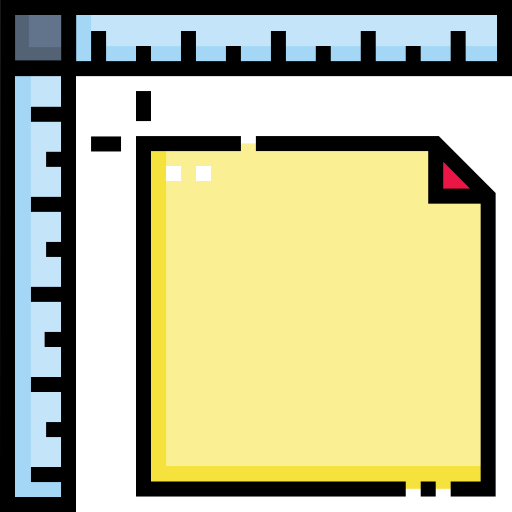 plan de travail Detailed Straight Lineal color Icône