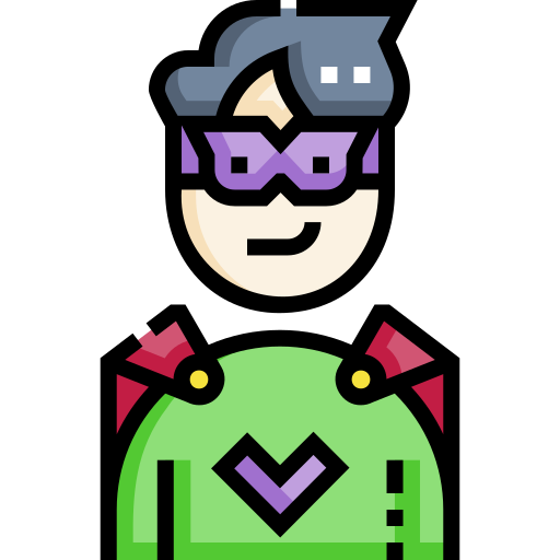 Masked man Detailed Straight Lineal color icon