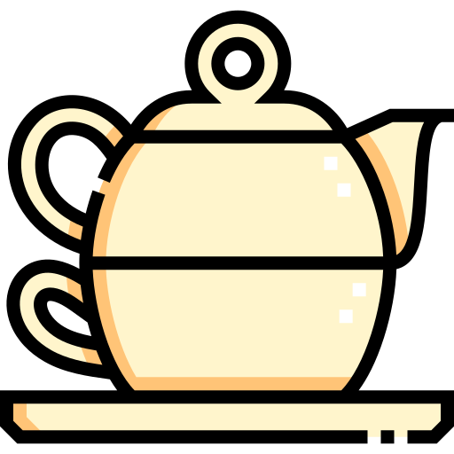 Teapot Detailed Straight Lineal color icon
