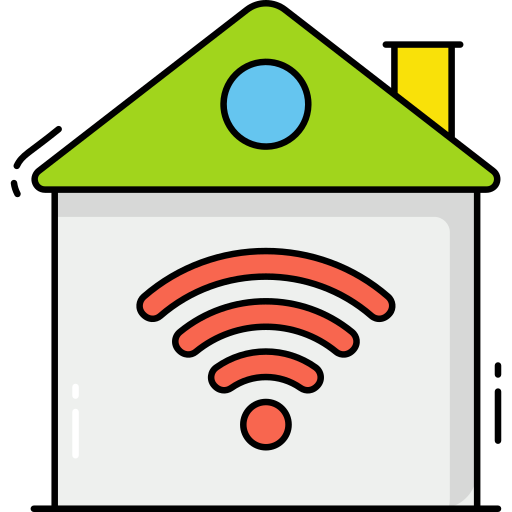 casa inteligente Generic Outline Color icono