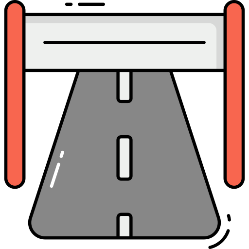 고속도로 Generic Outline Color icon