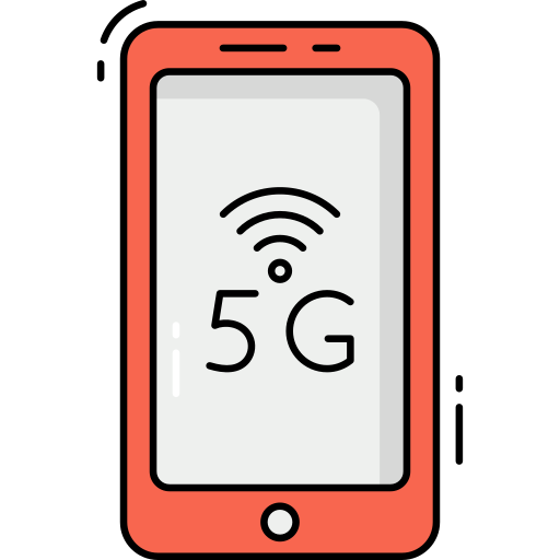 5g Generic Outline Color icoon