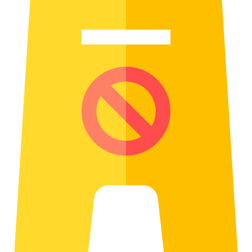 stationnement interdit Basic Straight Flat Icône