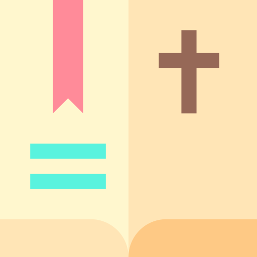 bijbel boek Basic Straight Flat icoon
