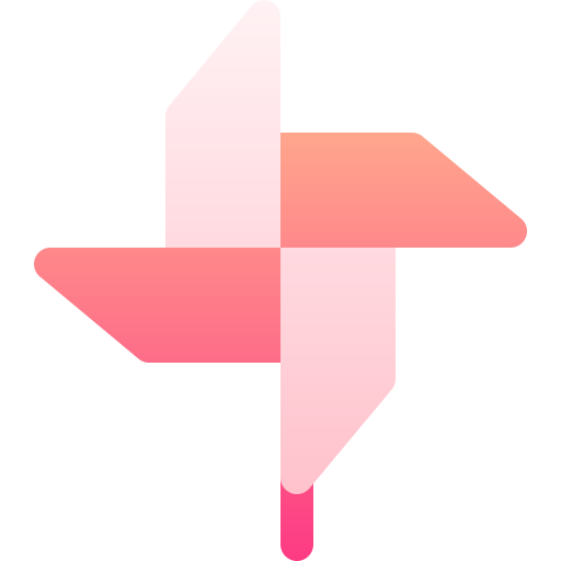 Pinwheel Basic Gradient Gradient icon