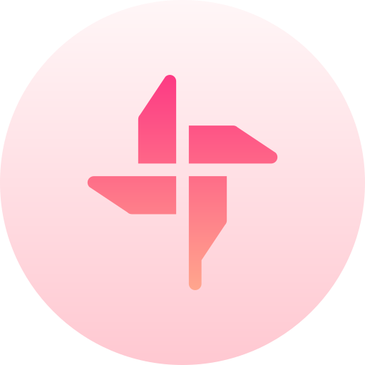 Pinwheel Basic Gradient Circular icon