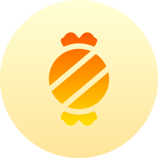 snoep Basic Gradient Circular icoon