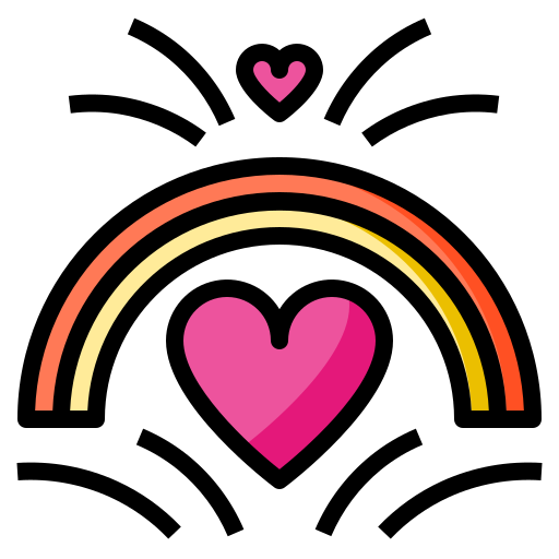 Rainbow Phatplus Lineal Color icon