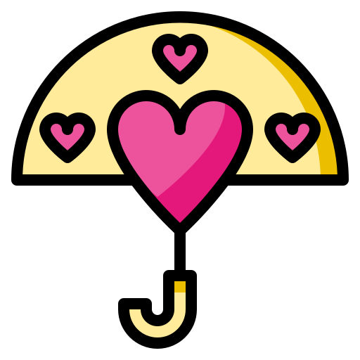 paraplu Phatplus Lineal Color icoon