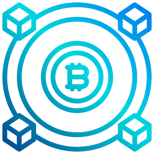blockchain xnimrodx Lineal Gradient icon