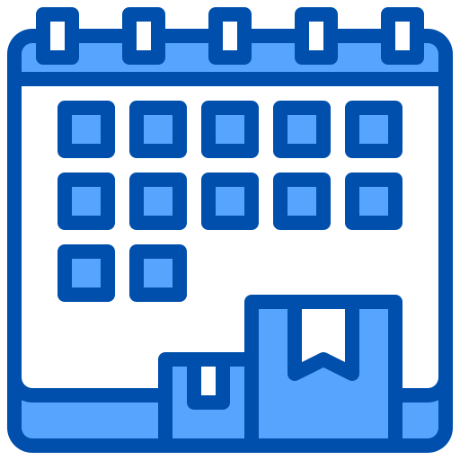 kalender xnimrodx Blue icoon