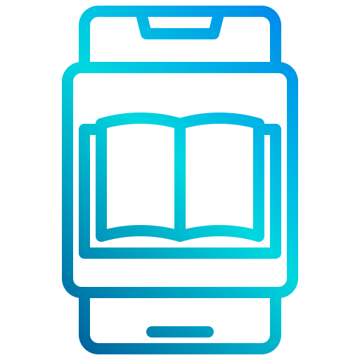 libro electronico xnimrodx Lineal Gradient icono
