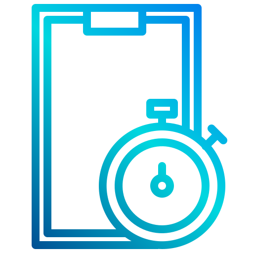 cronograma xnimrodx Lineal Gradient Ícone