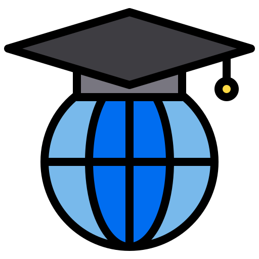 卒業 xnimrodx Lineal Color icon