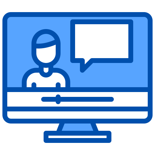 온라인 학습 xnimrodx Blue icon