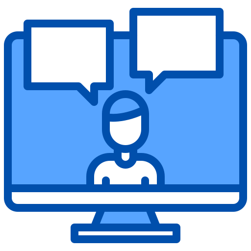 e-learning xnimrodx Blue icon