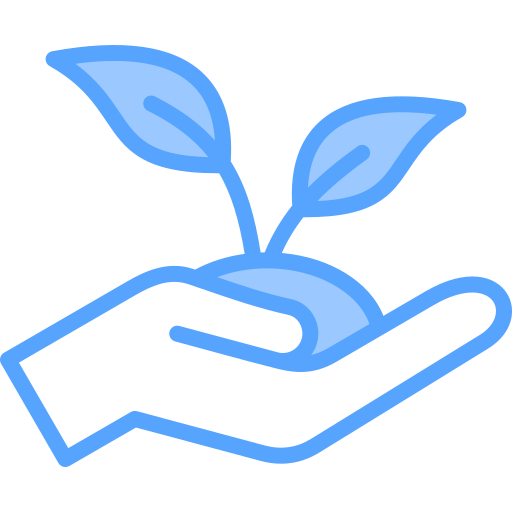 Plant Generic Blue icon