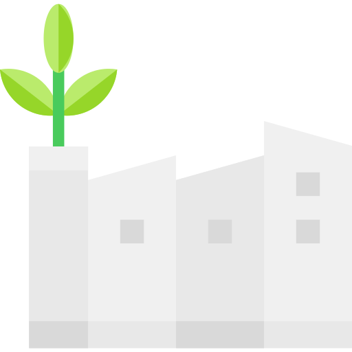 grüne fabrik Generic Flat icon