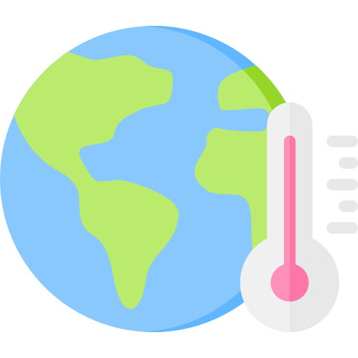 il riscaldamento globale Generic Flat icona
