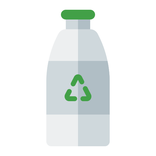 Пластиковая бутылка Generic Flat иконка