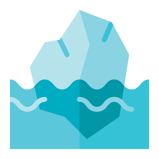 iceberg Generic Flat icona