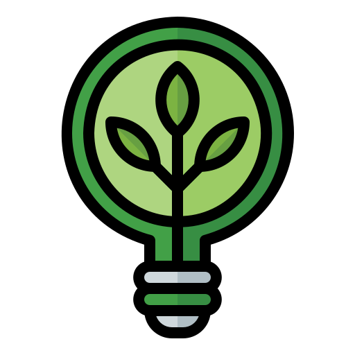 energía verde Generic Outline Color icono