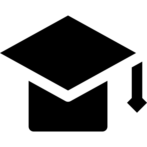 czapka maturalna Generic Glyph ikona